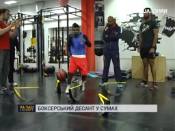 Боксерская сборная Шри-Ланки тренируется в Сумах
